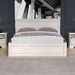 Центральный склад - Кровать Тиффани 140 вудлайн кремовый | изображение 1