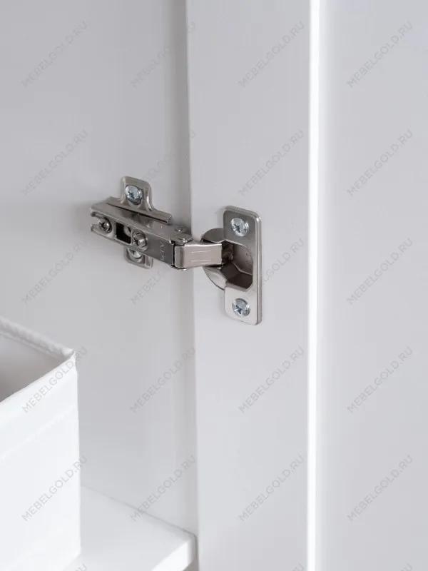 Шкаф Пегас, 2 двери сборные, 78х58х202 см, белый | изображение 5