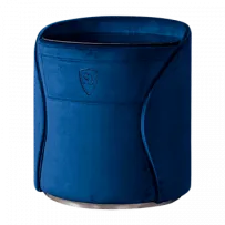 Пуф-тумба Гравитация (бархат) серебро Sweet dreams PS-101