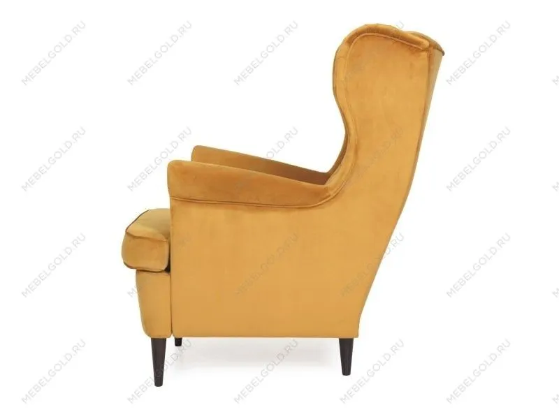 Кресло Signal HARRY VELVET (карри/венге) | изображение 1