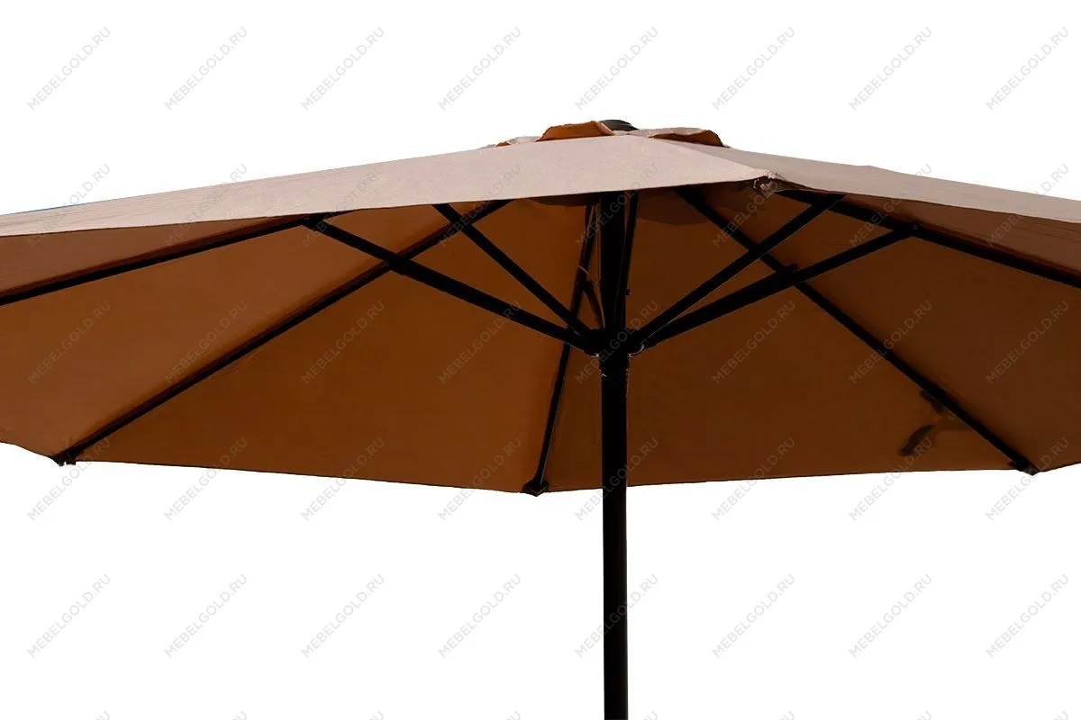 Зонт Верона без наклона светло-коричневый D270 | изображение 4