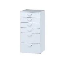 Комод Пикси, 6 ящиков 60x57x120, робкий подснежник