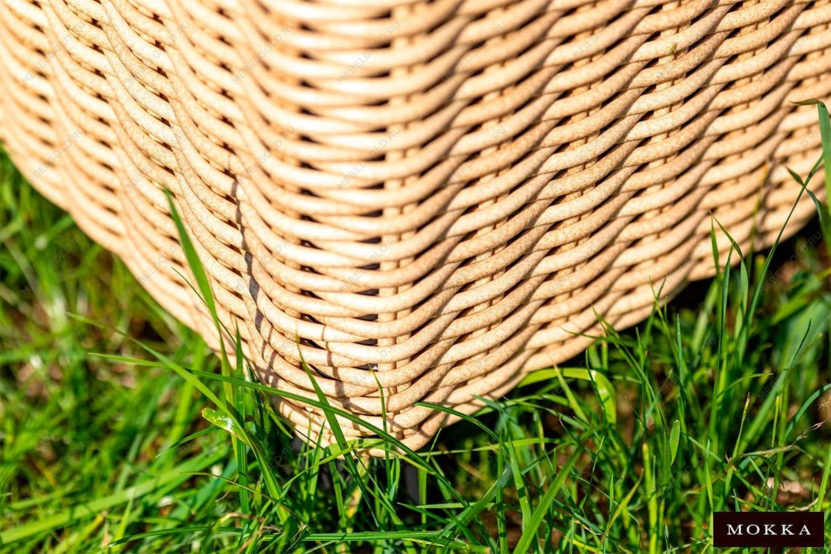 MOKKA BELLA Шезлонг, цвет соломенный | изображение 4