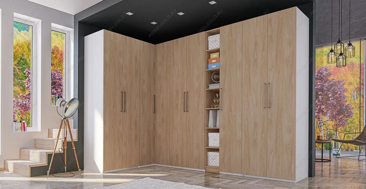 Шкаф Отис МН-039-08 П3 с фасадом ЛДСП (дуб прованс) | изображение 2