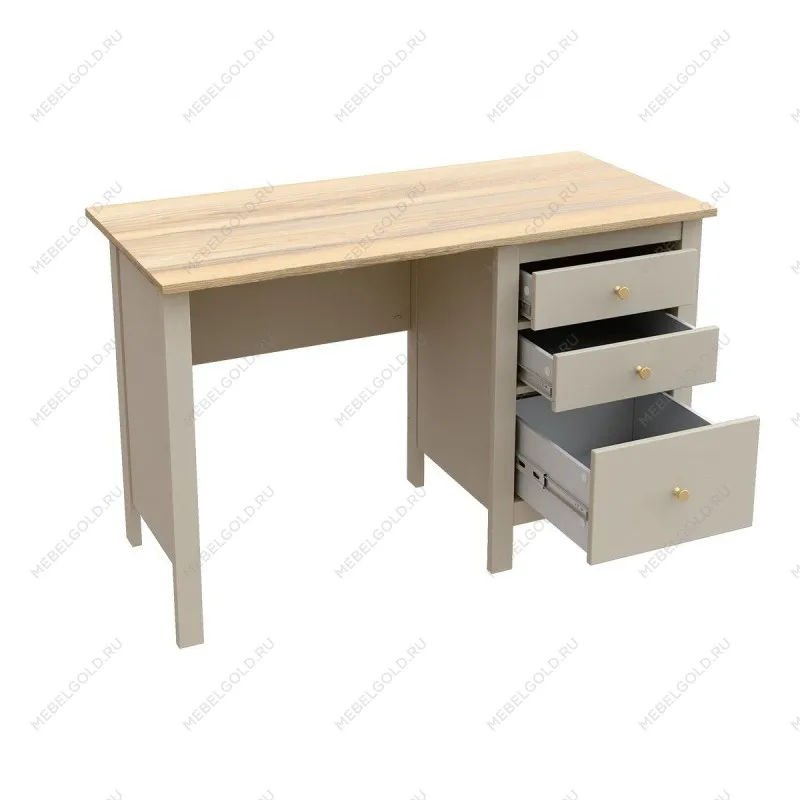 Стол письменный Сага, 120х56, кашемир/ясень | изображение 5