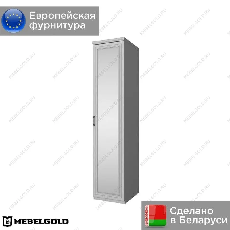 Шкаф Валенсия 1DGZ серый | изображение 1