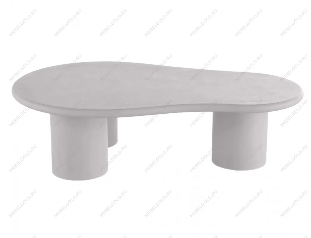 Стол журнальный Signal SELENA (светло-серый) 130/80/45 | изображение 2