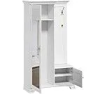 Шкаф с вешалкой Кентаки PPK/110L белый | изображение 1