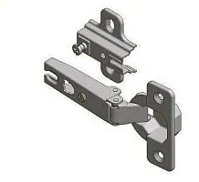 Петли для тумбы Тиффани 1D1SU вудлайн кремовый