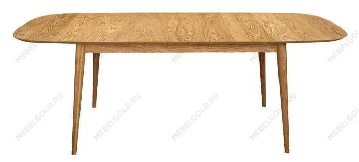 м. Марьина Роща -  Стол обеденный KADIS раскладной 130/179 (Дуб натуральный с патиной темный орех) | изображение 1