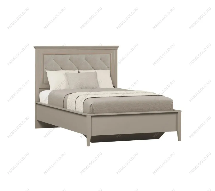 Кровать Классик LOZ120x200 с мягким элементом | изображение 1