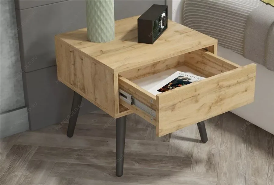 Прикроватная тумба Хаук (Дуб вотан/ТП02) | изображение 1