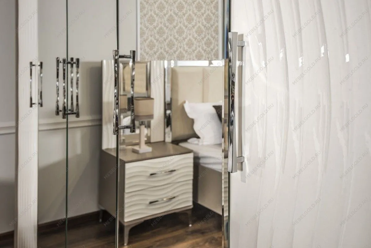 Шкаф Гравита 5-дверный белый глянец | изображение 2