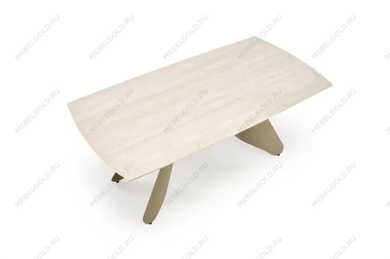 Стол обеденный Halmar SALIX 180 (травертин/кашемир) | изображение 7