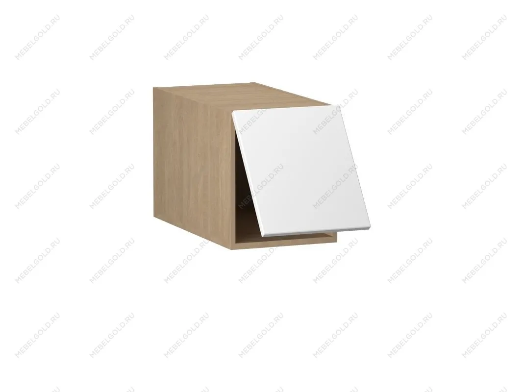 Шкаф АГ-30, Женева (300*586*360) Дуб Палермо/Белый матовый, 22426 | изображение 1