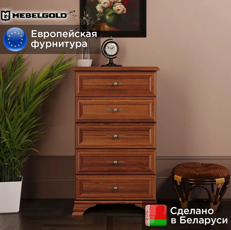 Комод Кентаки KOM5S каштан | изображение 1