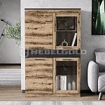 Шкаф с витриной Джаггер 2V2D1S | изображение 1