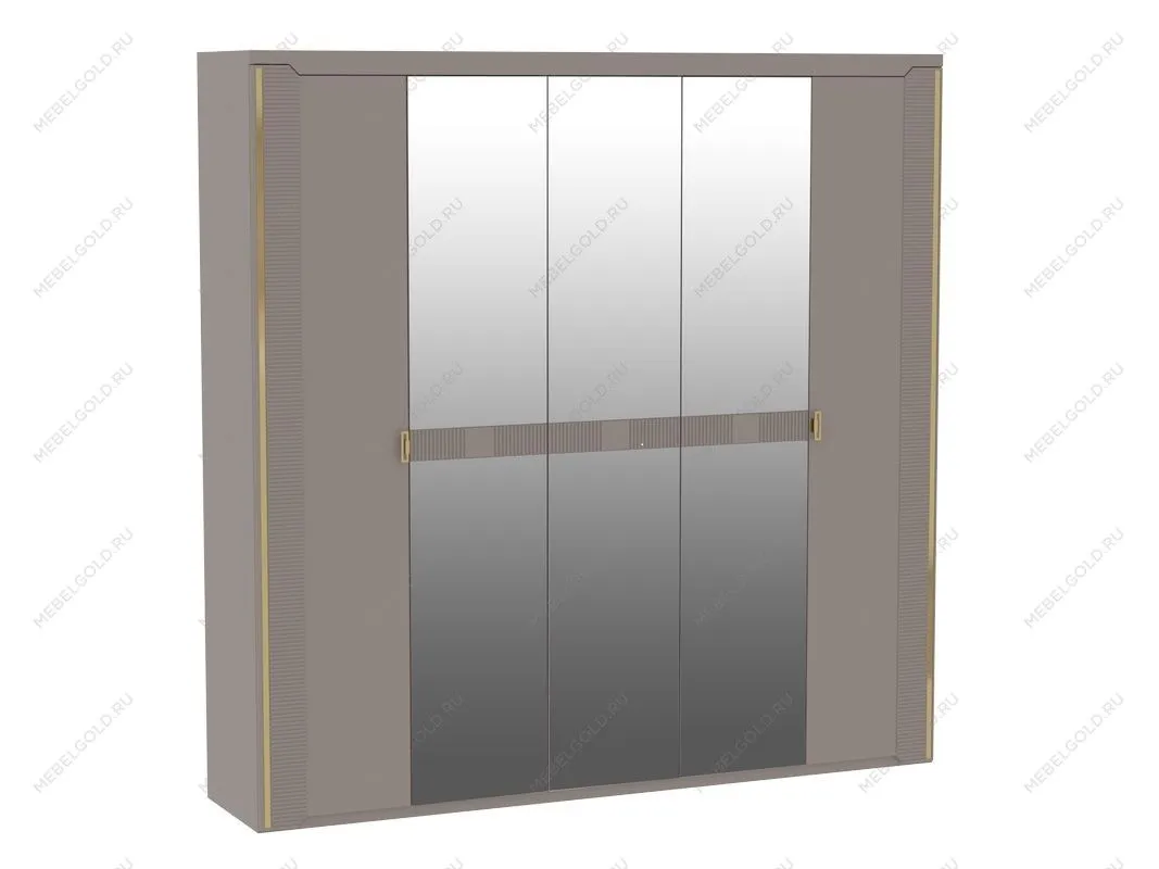 Шкаф 5 дверный NEW, Сиде (2312*523*2304) Мокко, 12622