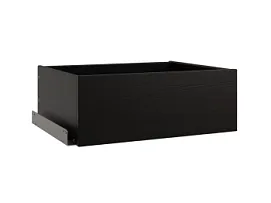 Ящик выдвижной к шкафу МАКС, 43х36х16 см, дуб венге, черно-коричневый