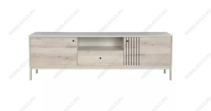 Тумба под телевизор Signal FROST RTV-1 180 (дуб альпийский/белый) | изображение 1