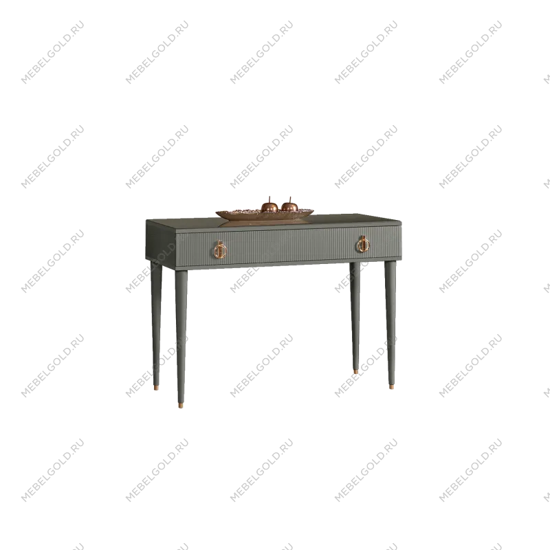 Стол туалетный Римини СОЛО (Серый/Золото) РМСТ-1(s)