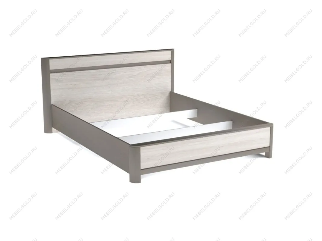 Кровать (каркас) 1800, Лацио (2000*2164*900) Серый камень, 11015 | изображение 2