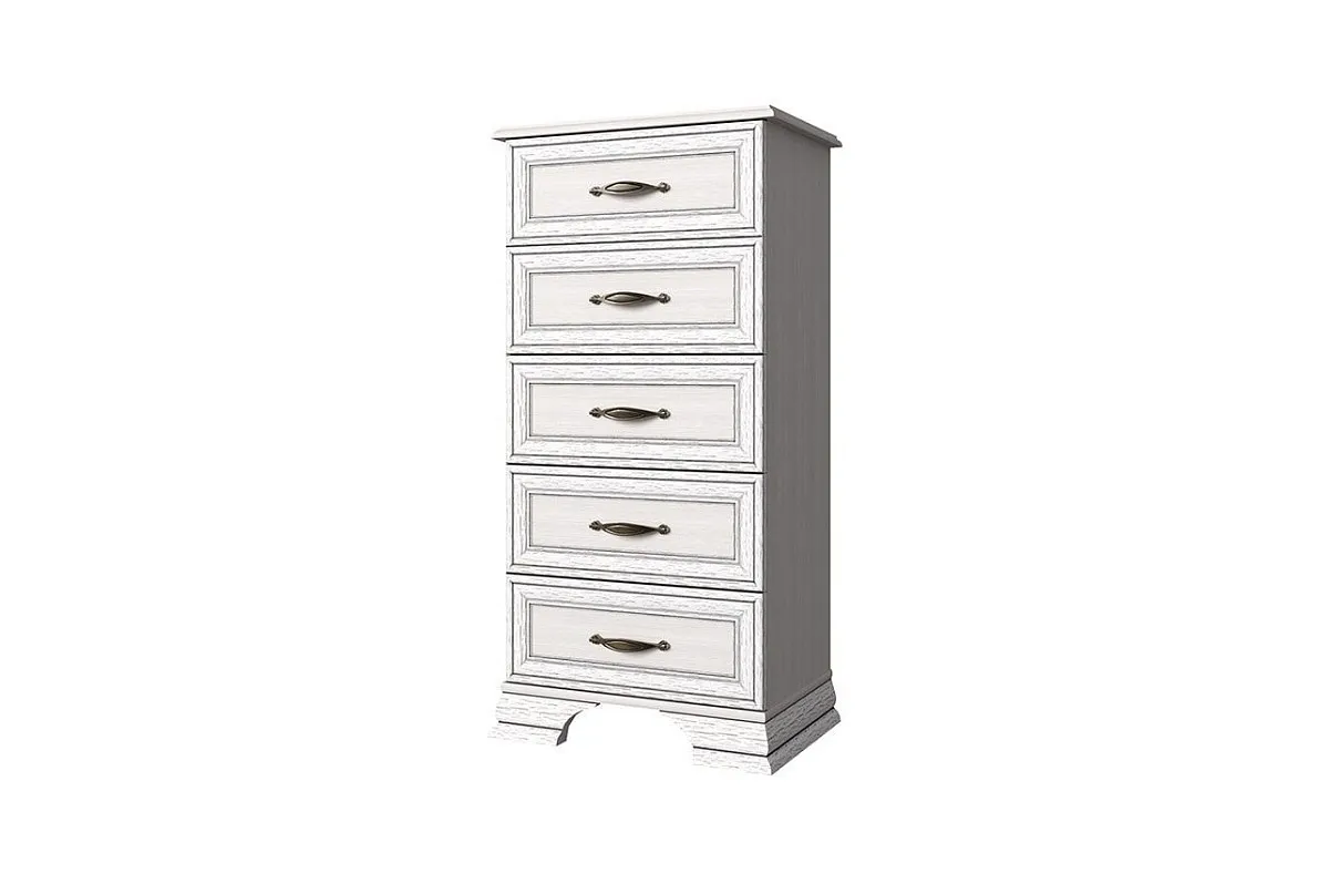Комод Тиффани 5S/50 вудлайн кремовый