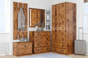 Комод Индиана JKOM4S/80 дуб саттер