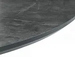 Стол обеденный Signal ANGEL II 120 (эффект серого мрамора/черный) | изображение 7