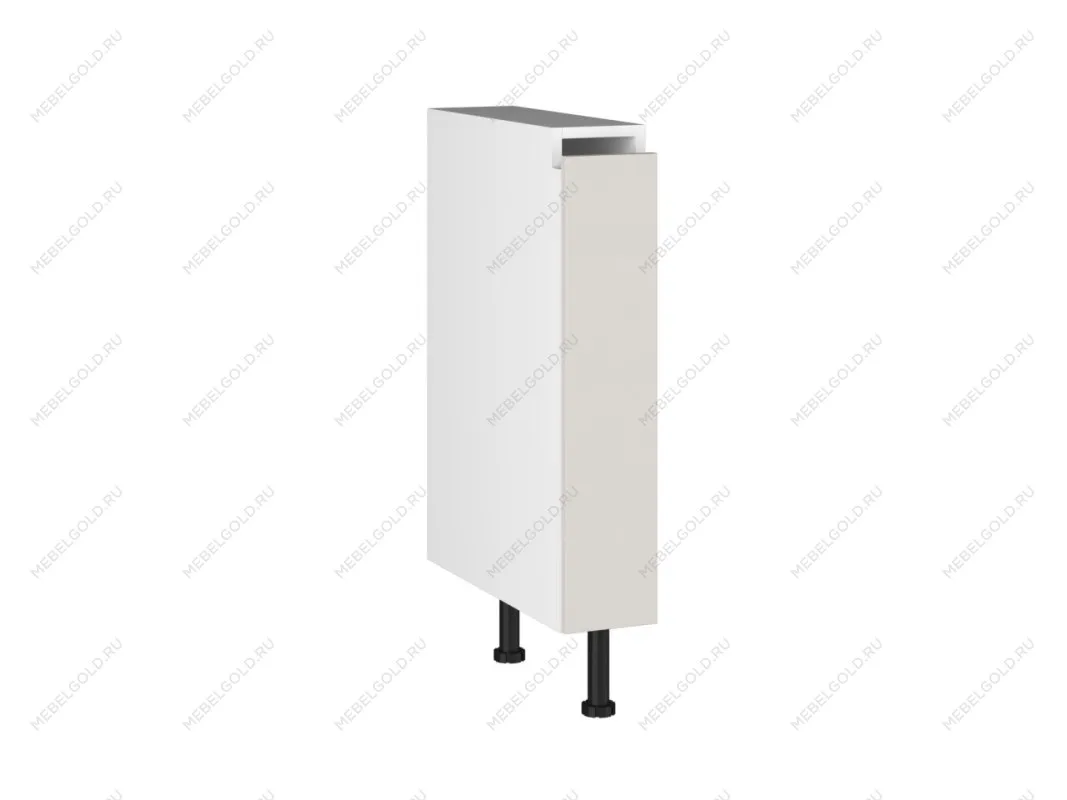 Стол, бутылочница СБ-15, Виста (150*523*870) Экокожа Белый, 26207