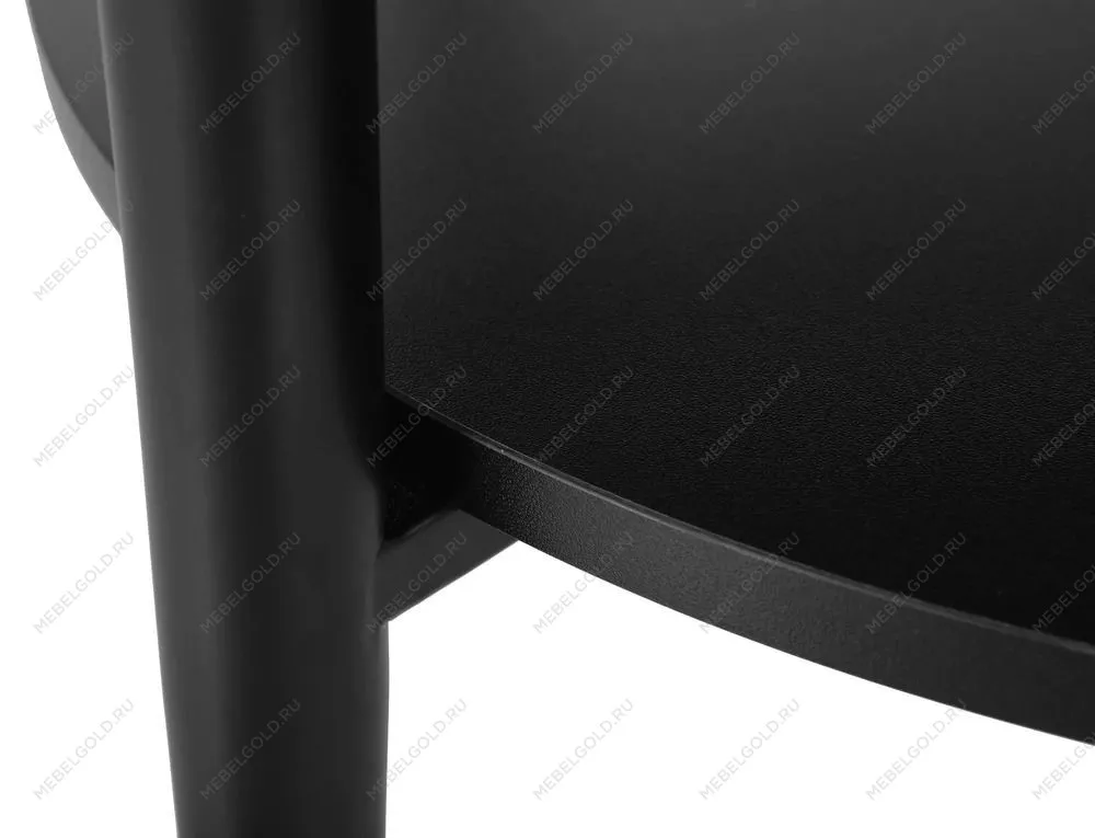 Стол журнальный Signal ELLA A (дуб/черный) 80/45 | изображение 2