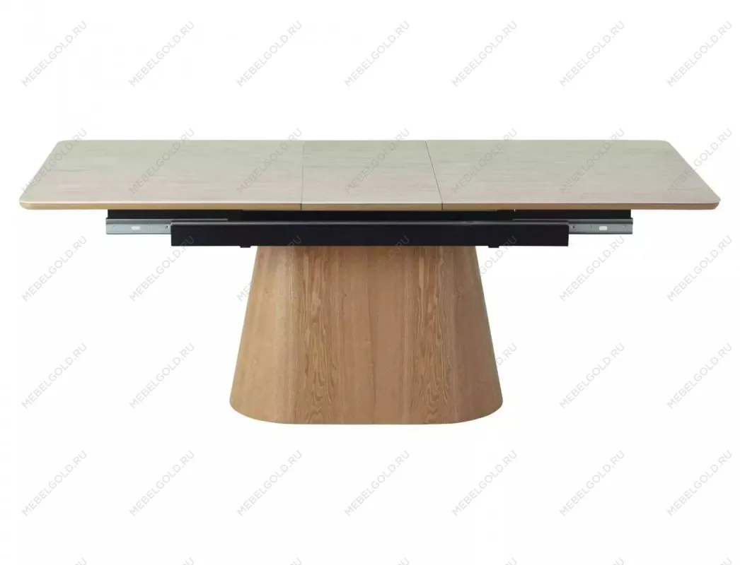 Стол обеденный Signal MONACO 160 (травертин/дуб) | изображение 2