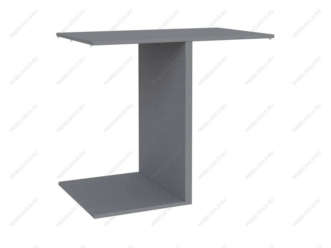 Разделительная секция для шкафа МАКС, 100х58 см, серая