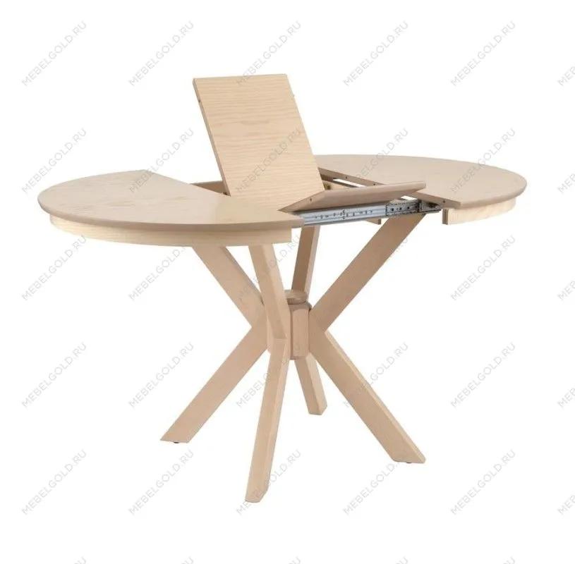 Стол Милан 900 раздвижной (беленый дуб) | изображение 3