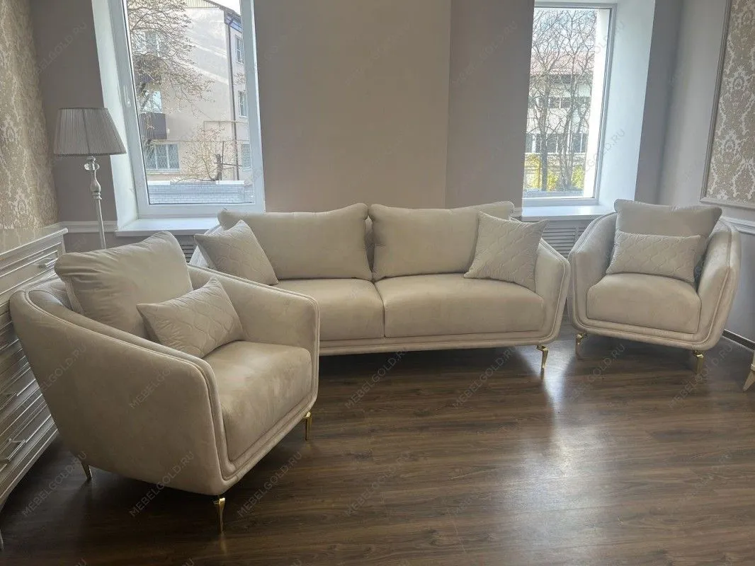 Диван Нонна 3х местный мокко | изображение 14