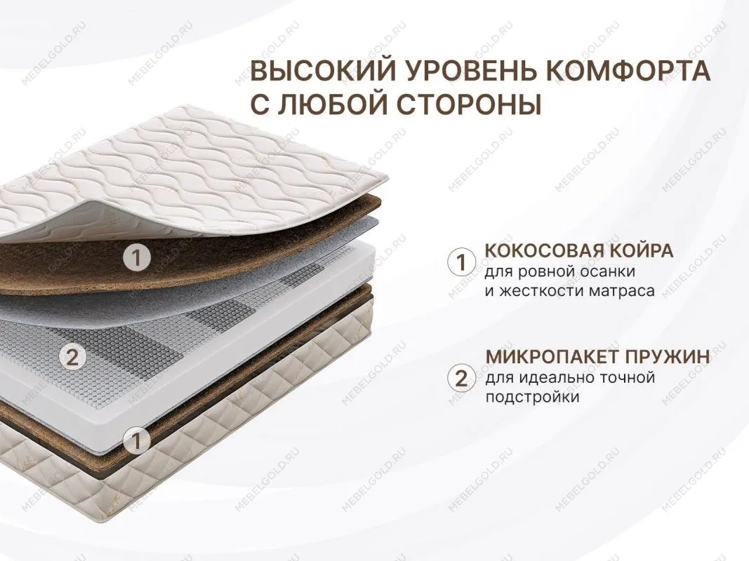 Матрас Микро хард 180х190 | изображение 4