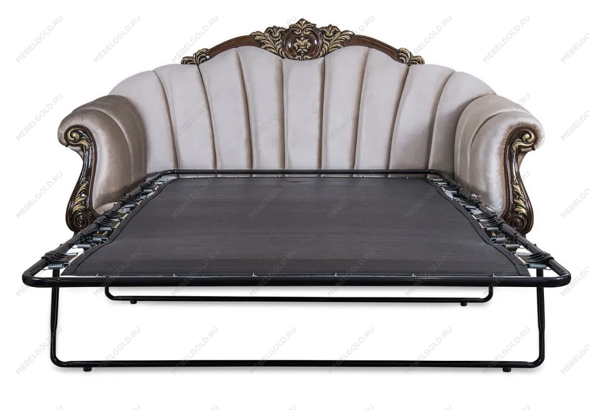 Диван Марселла 3х местный корень дуба глянец | изображение 2