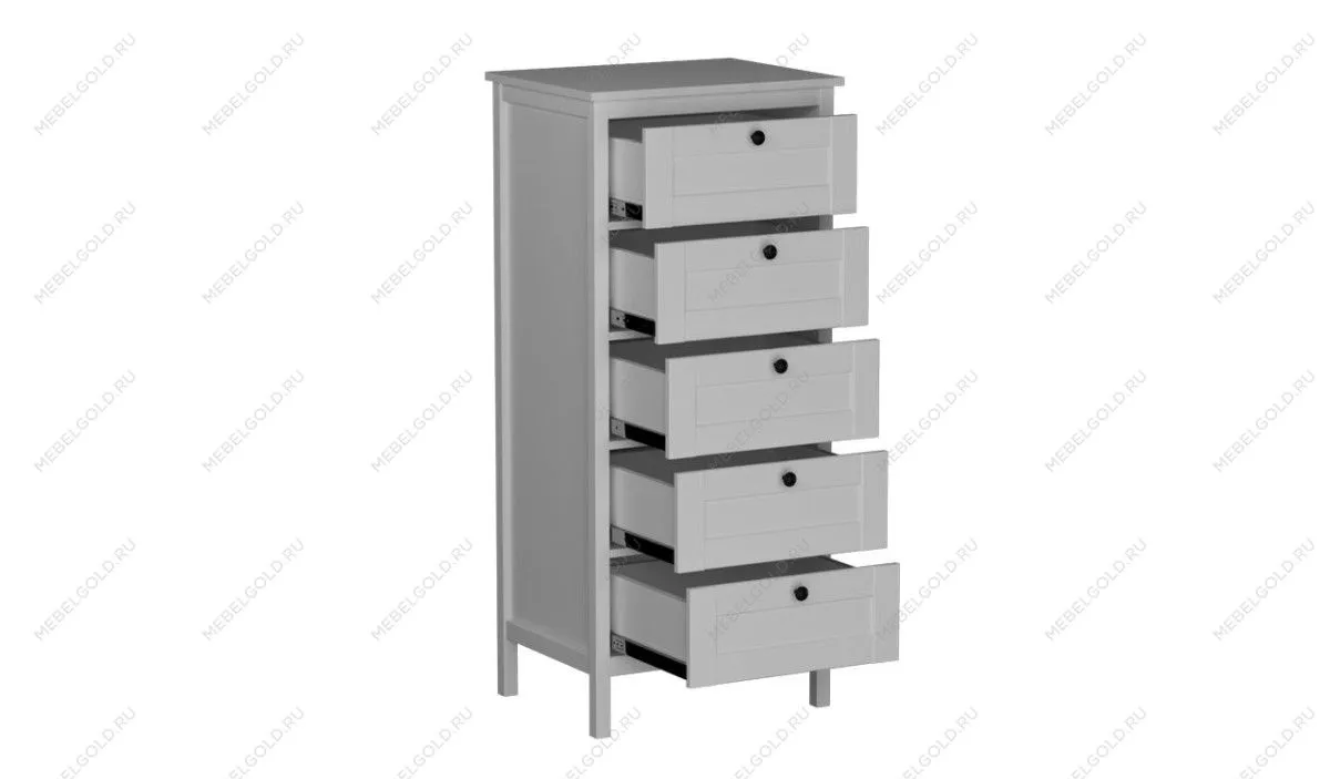 Комод высокий, Фрея (580*454*1308) Белый, 12502 | изображение 1