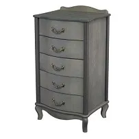 Комод Джульетта узкий 5 ящ.(серый ясень)