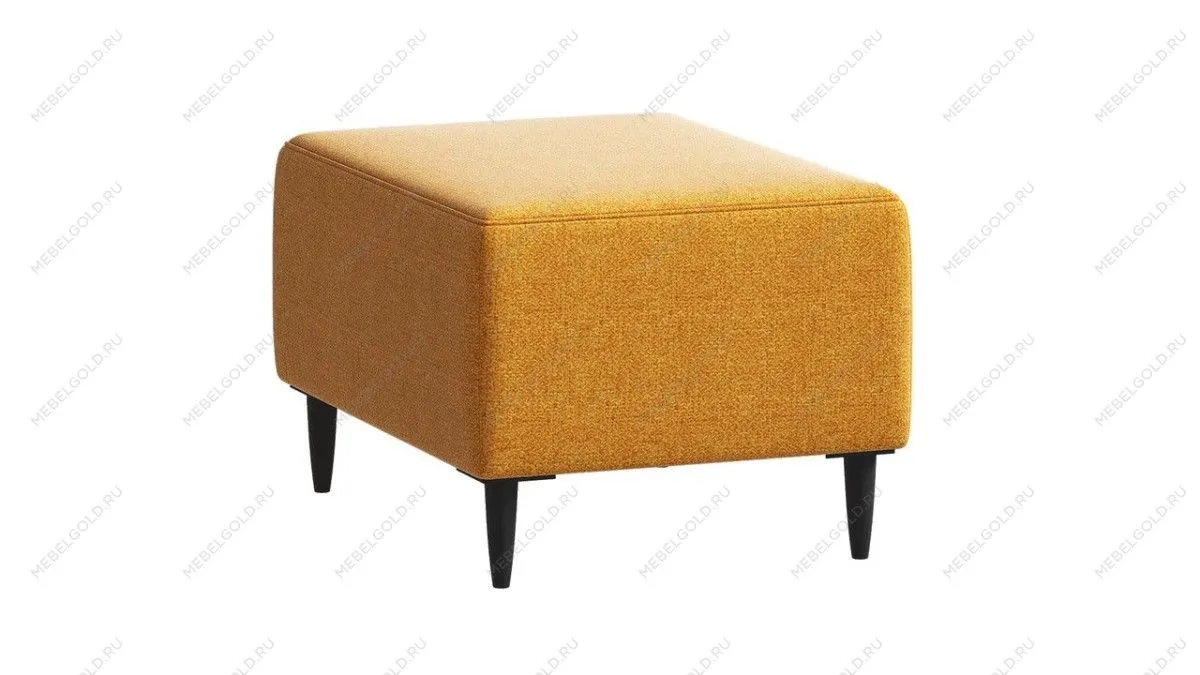 Пуф КИРКАС, 57х36х43 см, сине-зелёный