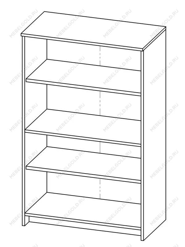 Тумба Сириус, 2 двери со стеклом, 78х41х124 см, дуб сонома | изображение 13