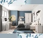 Стол письменный Стилиус BIU130 (Лиственница сибирская) | изображение 3