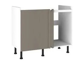 Стол под мойку угловой СМУ-110, Виста (1000*534*870) Мокко, 25504