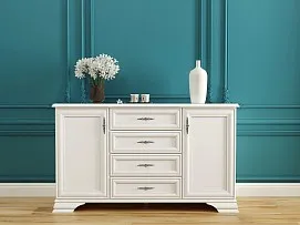 Тумба Кентаки KOM2D4S белый