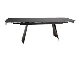 Стол обеденный Signal BACARDI 160 раскладной (черный/черный)
