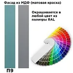 Шкаф-пенал Отис МН-039-05 П9 с фасадом МДФ (краска матовая RAL) | изображение 1