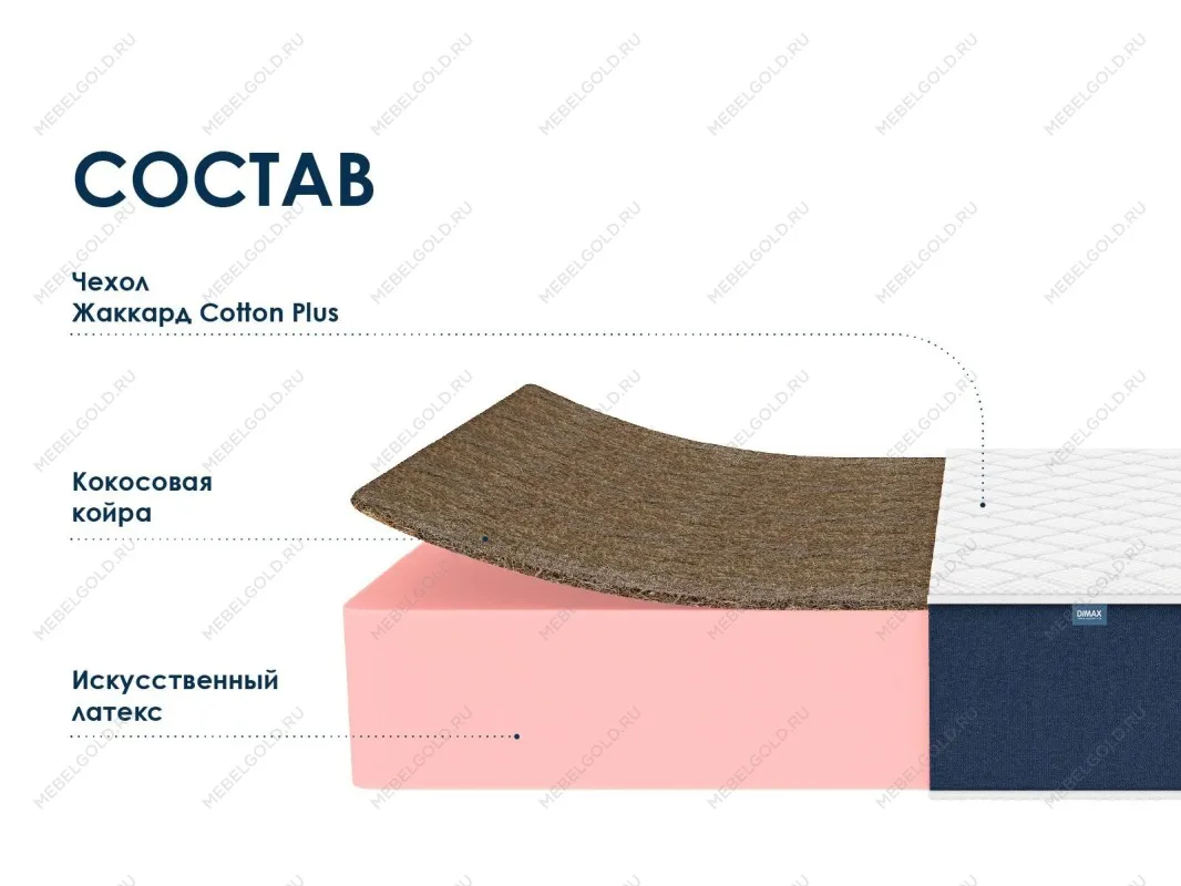 Матрас Практик 29 кокос 80х190 | изображение 1