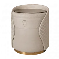 Пуф-тумба Беж (новабук) золото Sweet dreams PS-101