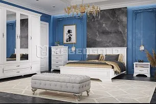 Лобня - Кровать Кентаки LOZ160х200 с подъемным механизмом белый