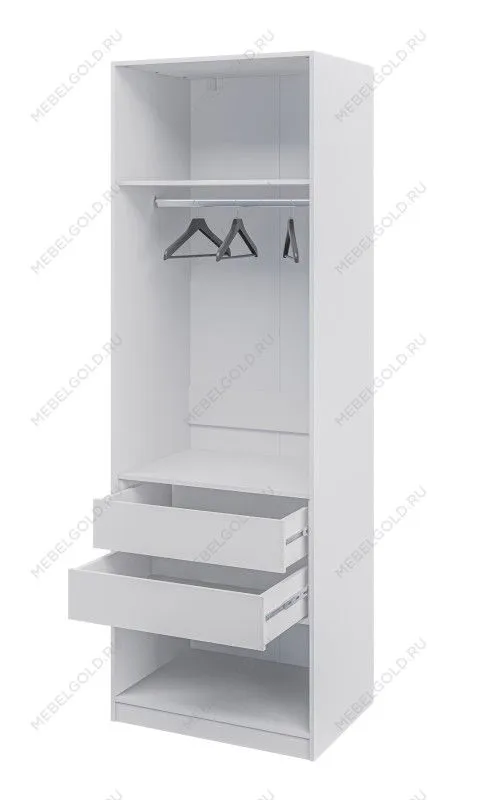 Шкаф Отис МН-039-08 П4 с фасадом МДФ (белый) | изображение 1